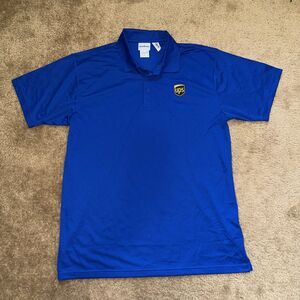 WearGuard UPS Men's Polo Shirt Uniform Blue Dri-Fit Short Sleeve Size Large